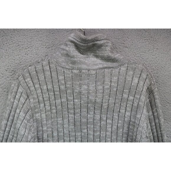 XRAY Jeans Sherpa Collar Men's Cable Knit Sweater-Size Large - Picture 9 of 9